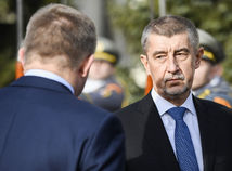 SR ČR Premiér Babiš Návšteva BAX