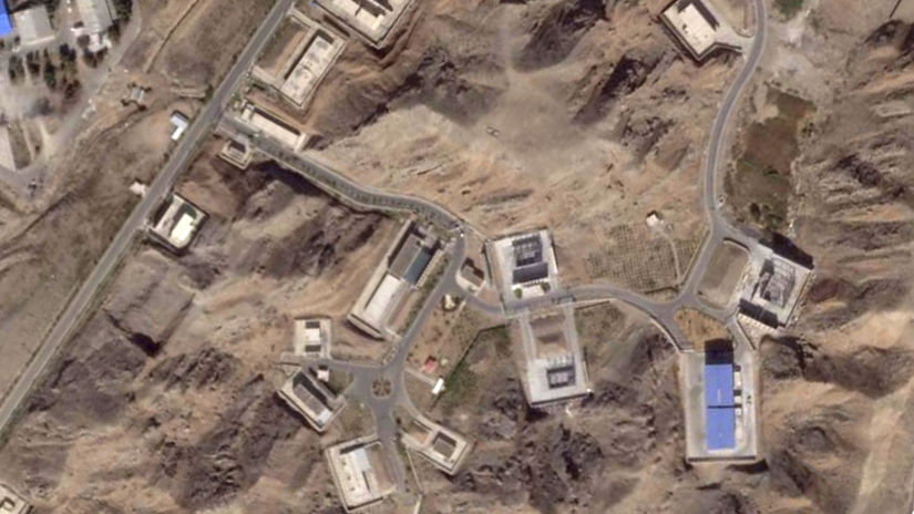 Iránsky závod na výrobu tuhého paliva pre...