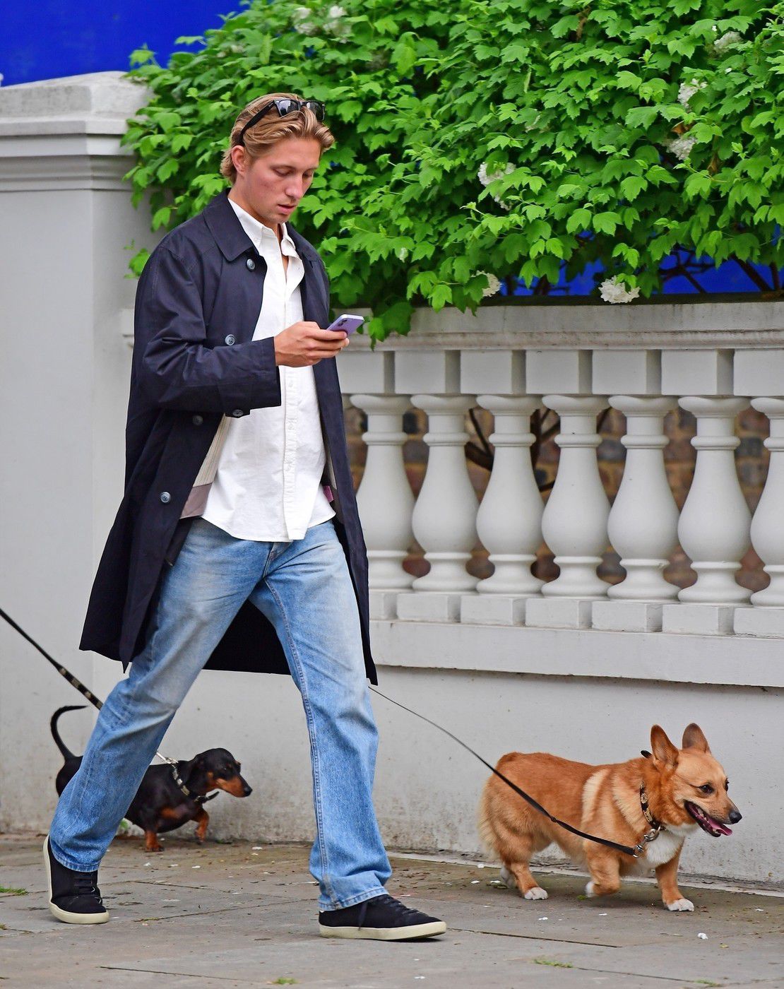 Princ Constantine Alexios na zábere z centra...