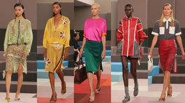 Zábery dámskej kolekcie z prehliadky Fendi...