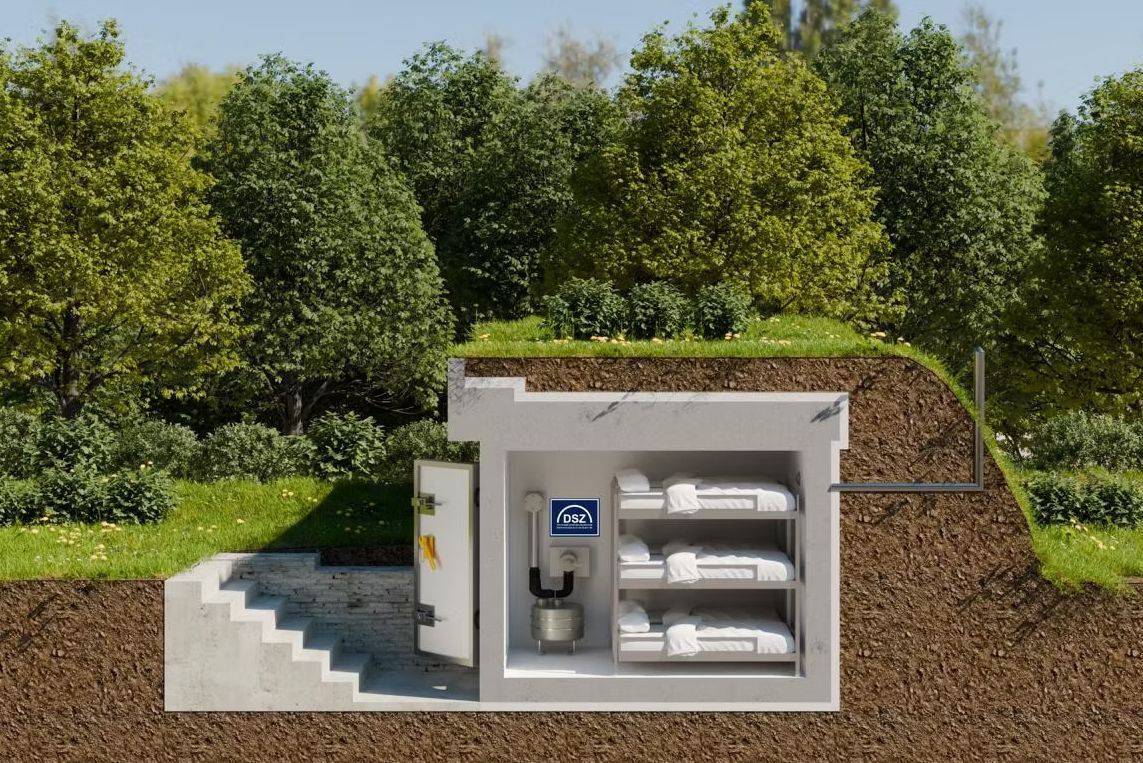 Na bunker stačia aj malé priestory.