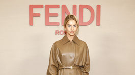 Influencerka Caro Daur na prehliadke Fendi...