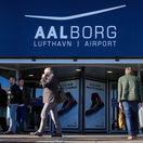 dánsko letisko Aalborg