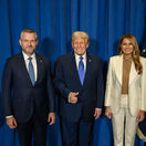 Donald Trump, Melania Trump, Peter Pellegrini