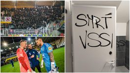 Vyčíňanie prešovských ultras v Košiciach