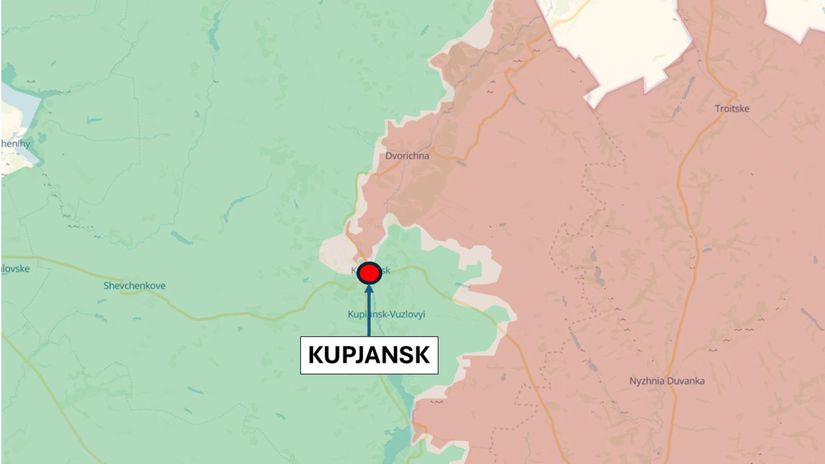 Kupjansk, Ukrajina - situácia k 28. septembru 2025