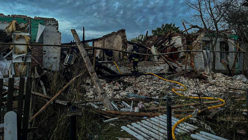 Černeččyna v Sumskej oblasti po ruskom útoku...