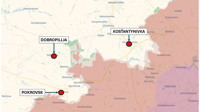 Dobropillja, Ukrajina  - situácia k 29....