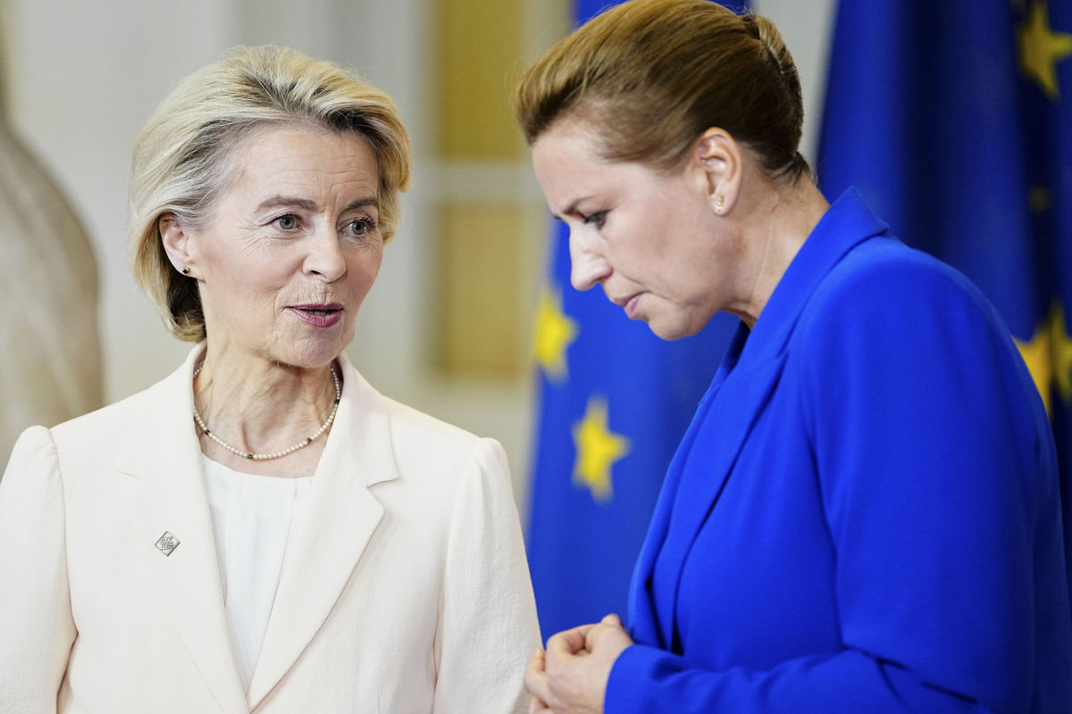 Dánsko EÚ summit leyenová frederiksenová