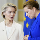 Dánsko EÚ summit leyenová frederiksenová