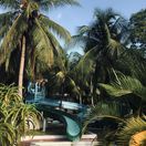 Madagaskar, ostrov, exotika, cestovanie, dovolenka, šmýkačka, tobogán, šmykľavka, palmy