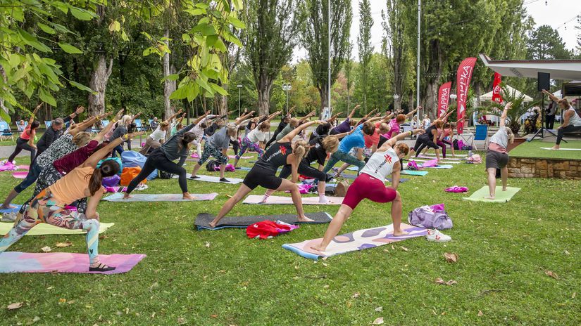 Open Air Joga na Kúpeľnom ostrove mala aj...