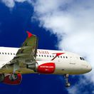 austrian airlines, lietadlo, doprava, cestovanie, dovolenka, Viedeň, Rakúsko