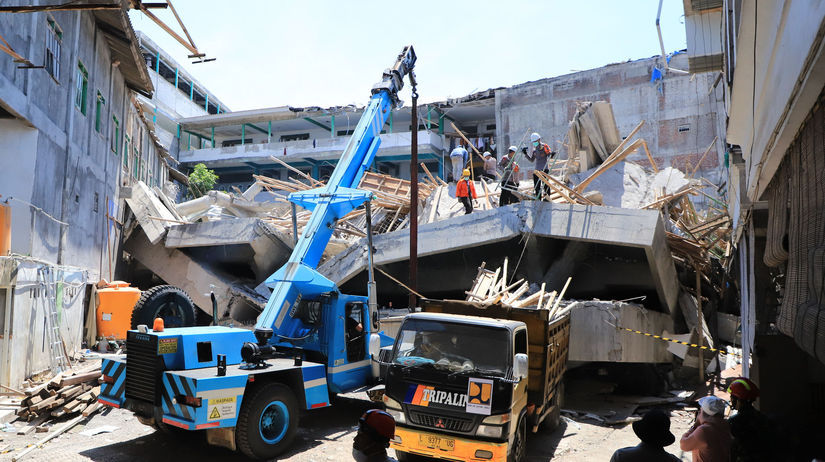 Indonesia School Collapse