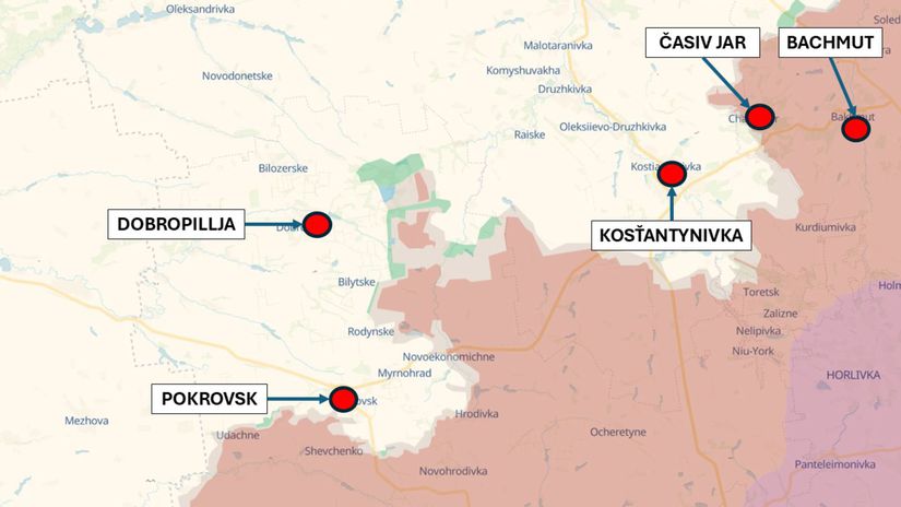 Dobropillja, Ukrajina - situácia k 2. októbru...