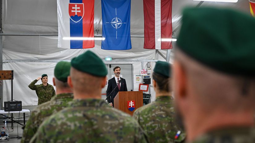 Lotyšsko, slovenskí vojaci, Blanár