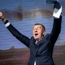 ČR voľbyČR25 parlamentné voľby volebný štáb ANO