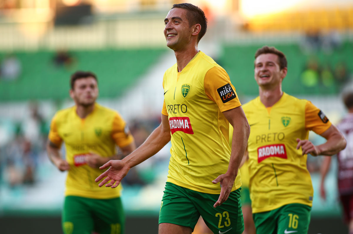 Michal Faško v drese Žiliny.