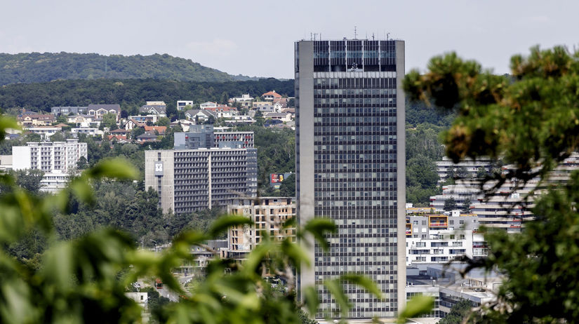 SR Bratislava RTVS médiá budova televízia BAX