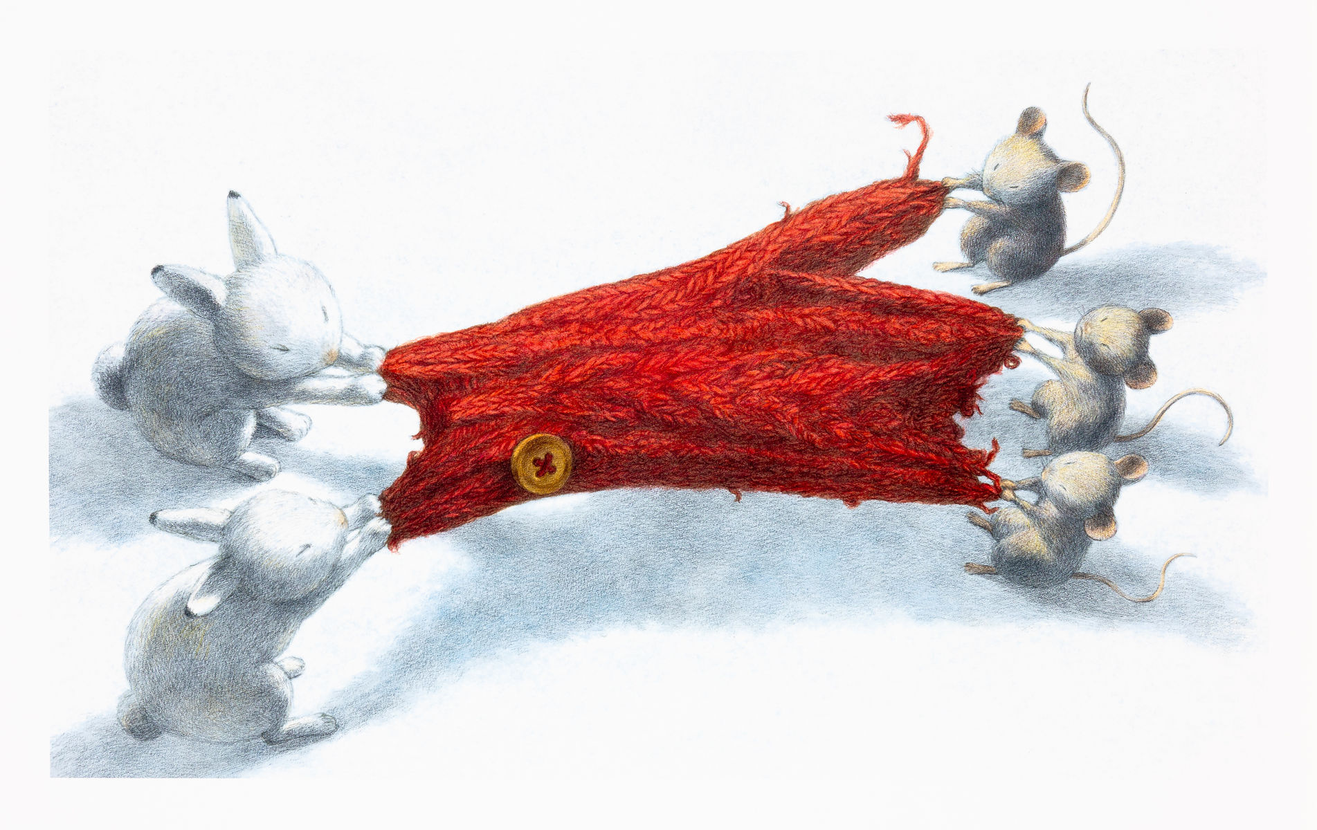 Chiaki Okada: Dve červené rukavičky (Japonsko)