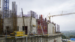 Prešov, výstavba, vojenská nemocnica