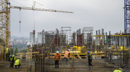 Prešov, výstavba, vojenská nemocnica