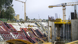 Prešov, výstavba, vojenská nemocnica