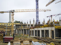 Prešov, výstavba, vojenská nemocnica