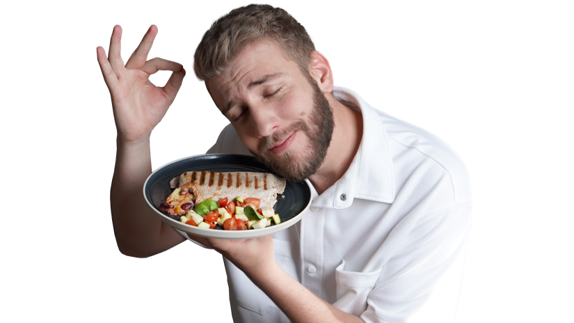 Moderátor Samuel Procházka pri varení nezostal...