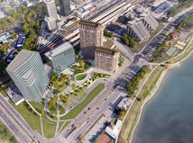 Lakeside Park 03 Kuchajda vizualizácie Cresco Real Estate výstavba