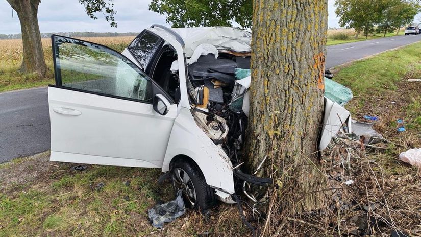 polícia SR, zrážka so stromom, nehoda, vodič,...