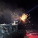 Streľba ukrajinskej protivzdušnej obrany na drony Shahed v Sumskej oblasti