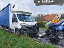 havária, zrážka, polícia SR