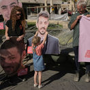 Izrael Gaza Hamas útok výročie rukojemníci protest spomienka