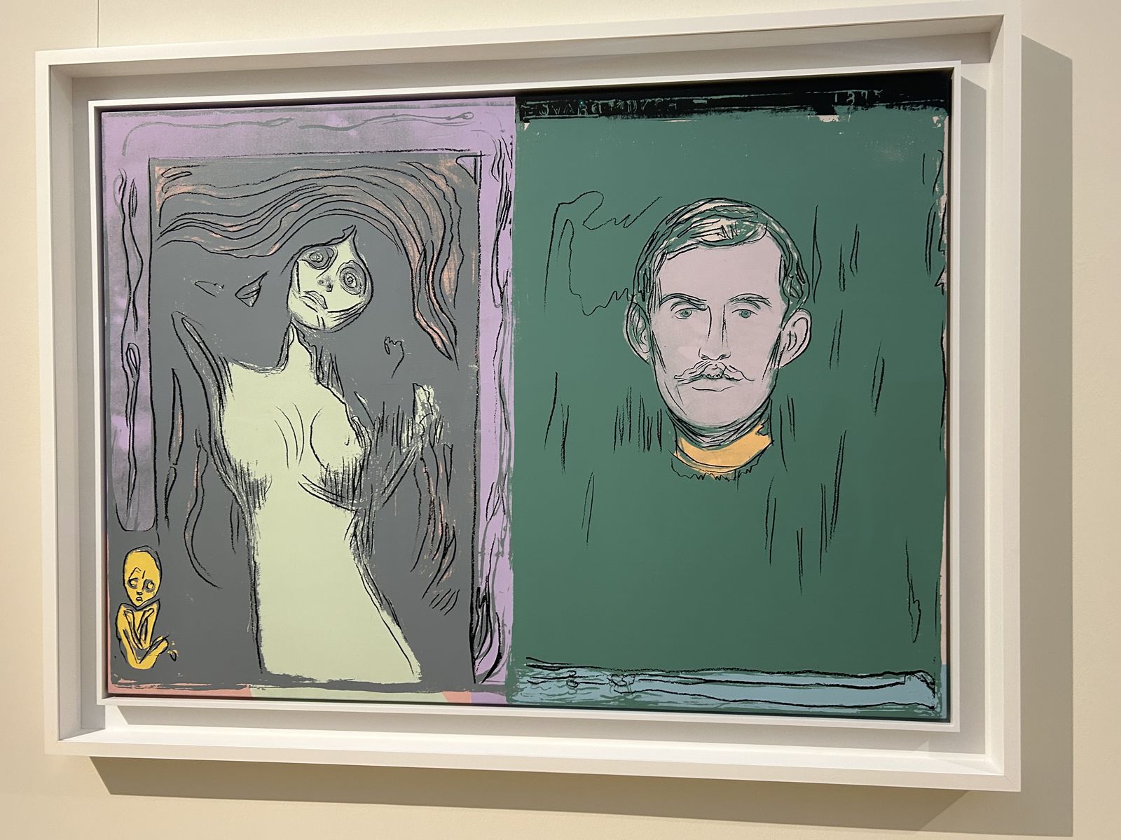 Munch bol obľúbeným maliarom Andyho Warhola,...