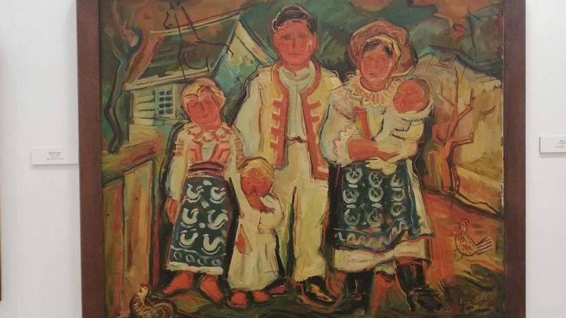 Inšpiráciu nachádzal Fulla vo folklóre.