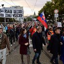 protest, pochod, nám. SNP bratislava, kolíková, hlina, SaS, SIS