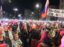 protest pochod SIS