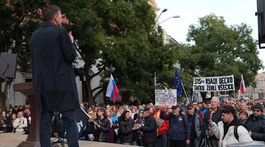 protest, SIS, gašpar, hlina