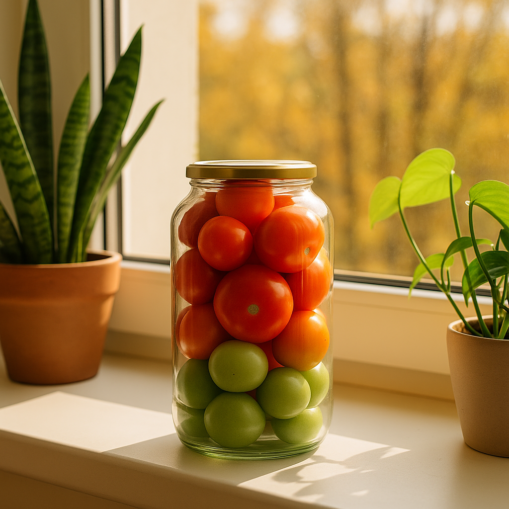 Zelené a dozrievajúce paradajky môžete dať aj...