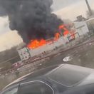 rusky podnik  Novosibirsk, vojenský závod, požiar