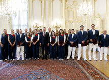 SR Prezident 25. letná deaflympiáda Tokio výprava prijatie BA
