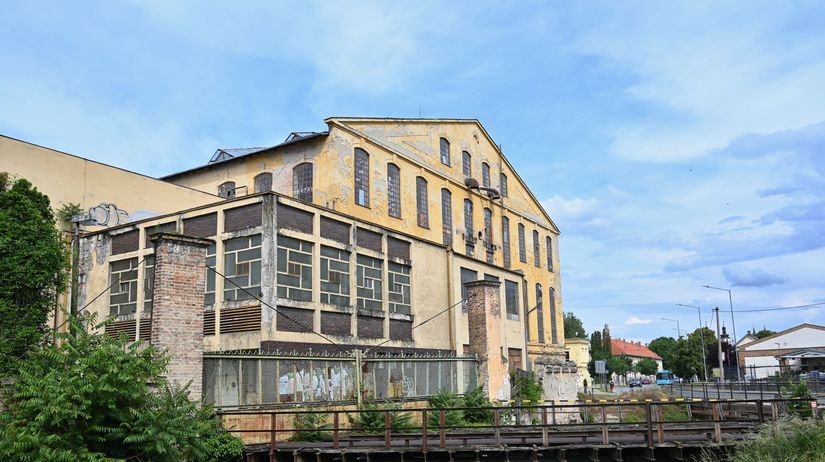 Na snímke priestory bývalého cukrovaru v Trnave.