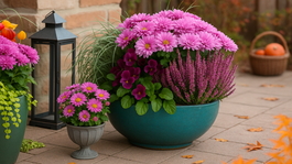 Chryzantéma, vres obyčajný, sirôtka záhradná,...