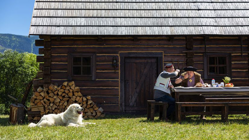 Podarenú dvojicu baču a honelníka v reklame...