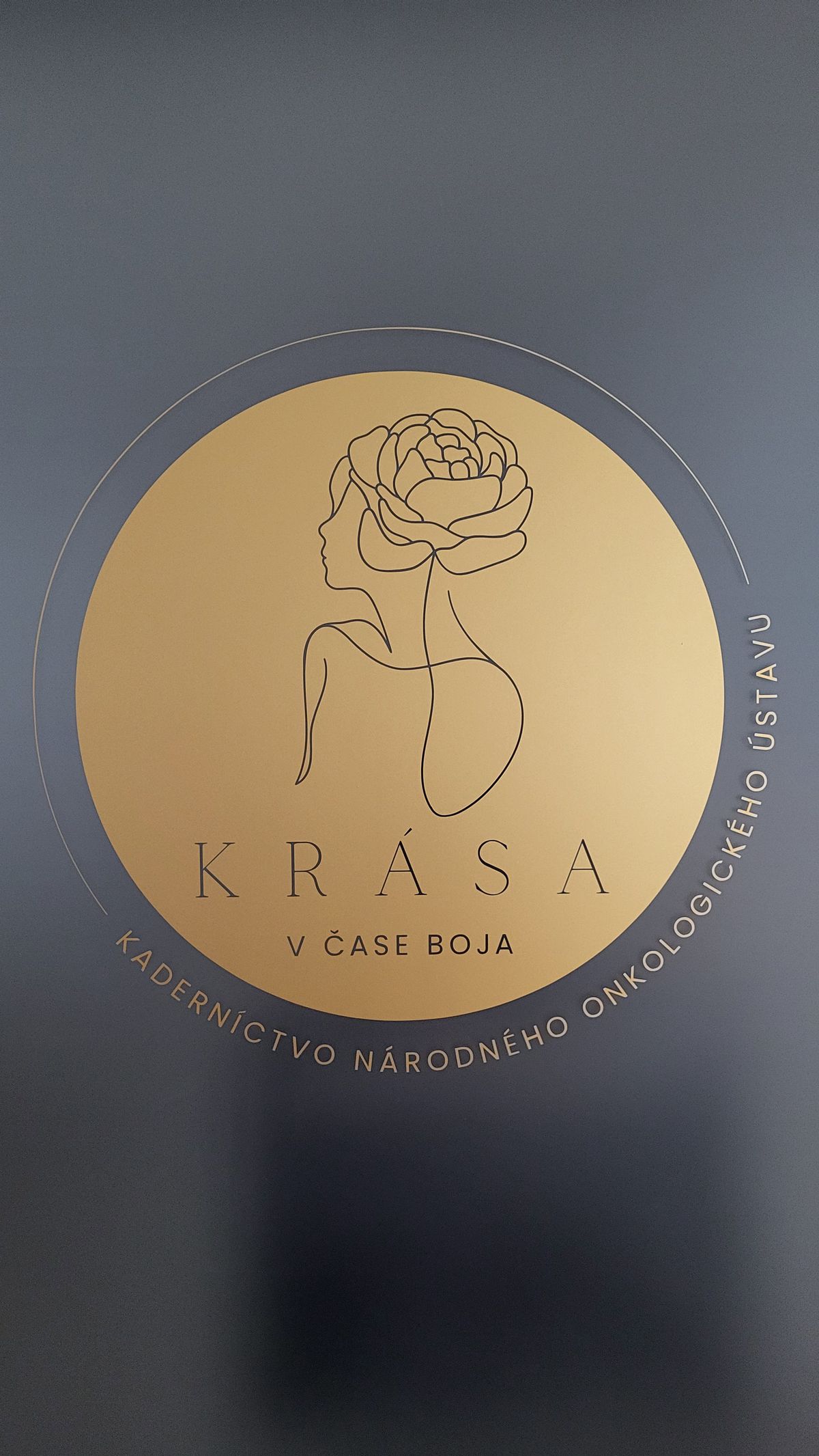 Na skle kaderníctva je vydarené logo: Krása v...