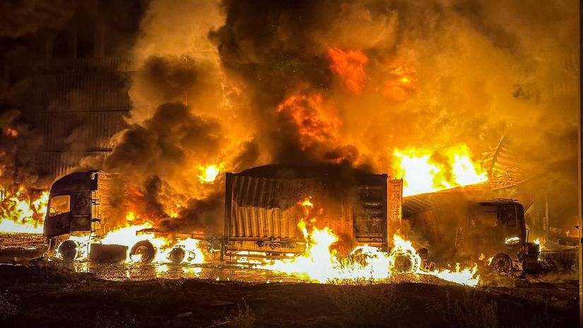 Odesa po ruskom útoku 9. októbra 2025