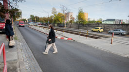 prechod pre chodcov, račianska cesta