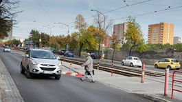 prechod pre chodcov, račianska cesta