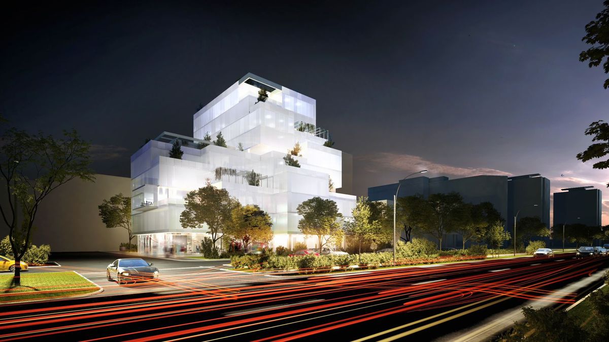 A1 Architecture a ich vizualizácia plánovaného...